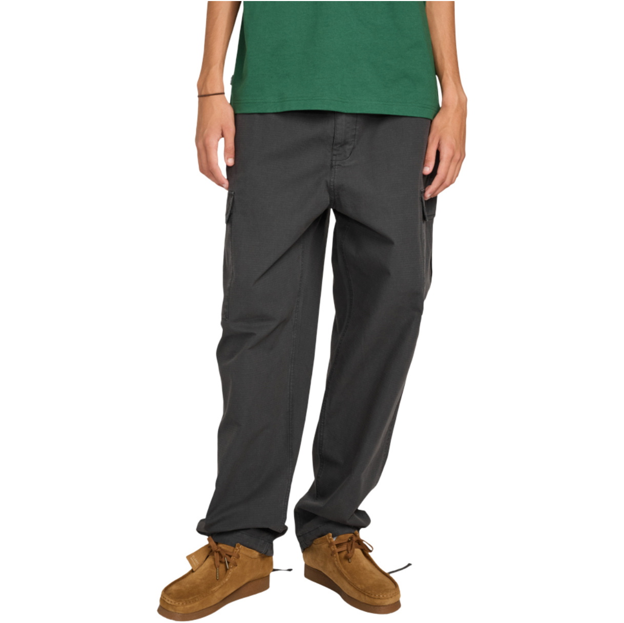 2026 Element Mens Relax Cargo Trousers ELYNP00203 - Off Black
